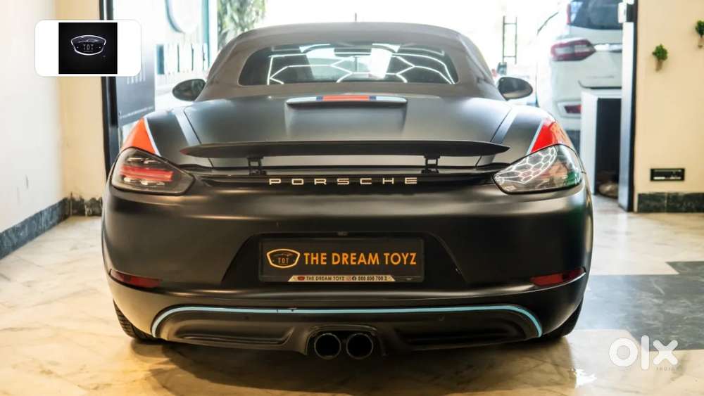 Porsche 718, 2017, Petrol
