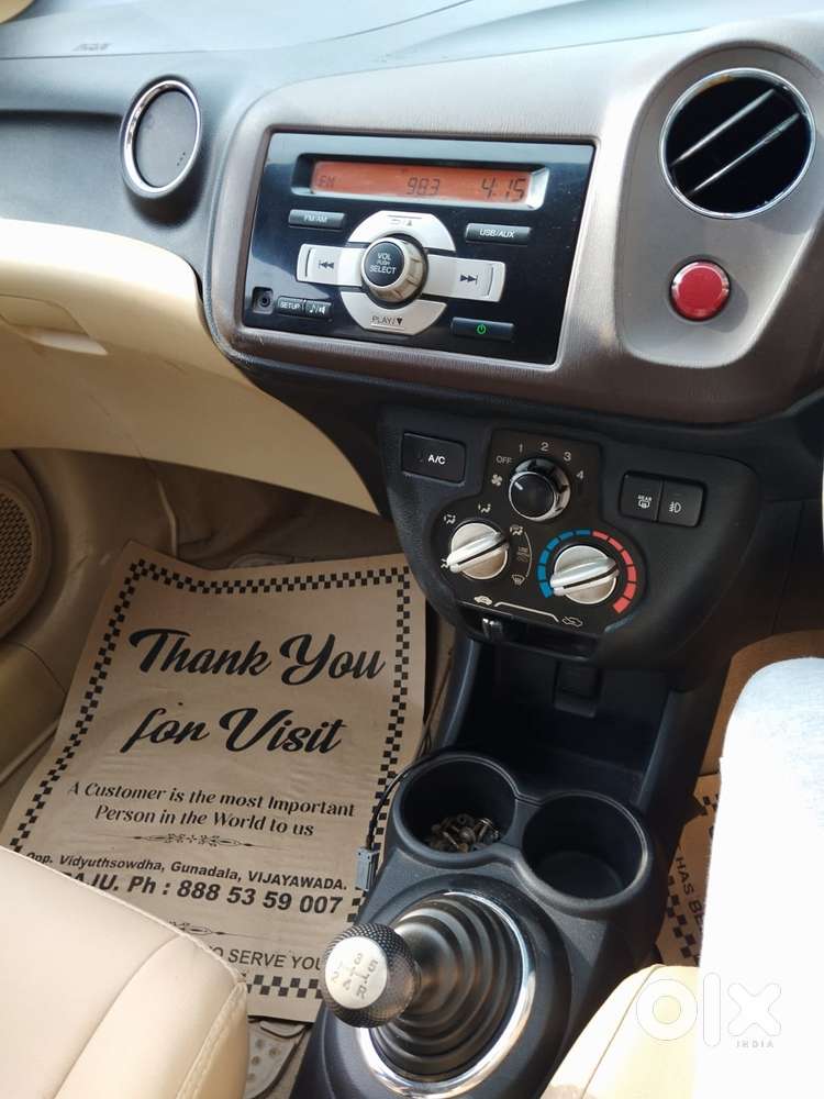 Honda Brio Vx Mt, 2013, Petrol