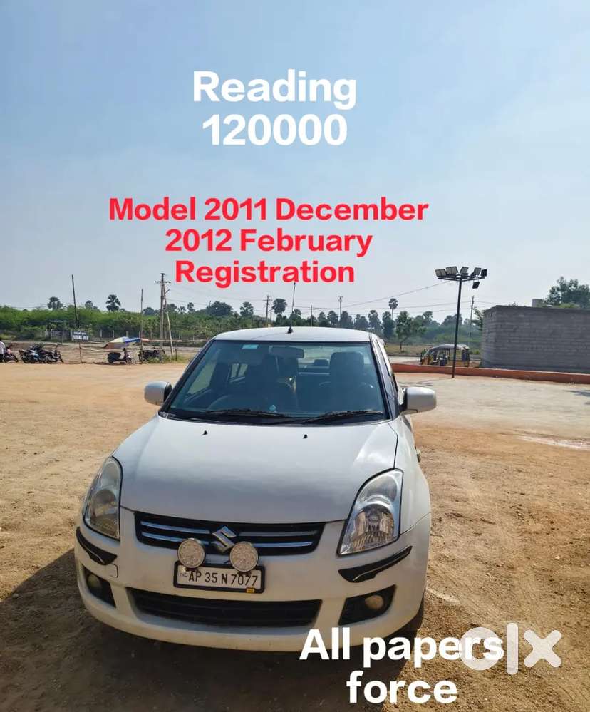 Maruti Suzuki Dzire 2012 Diesel 120000 Km Driven