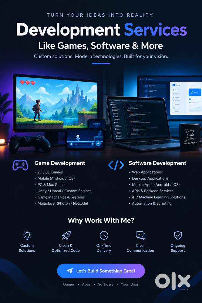 we make apps and games for you