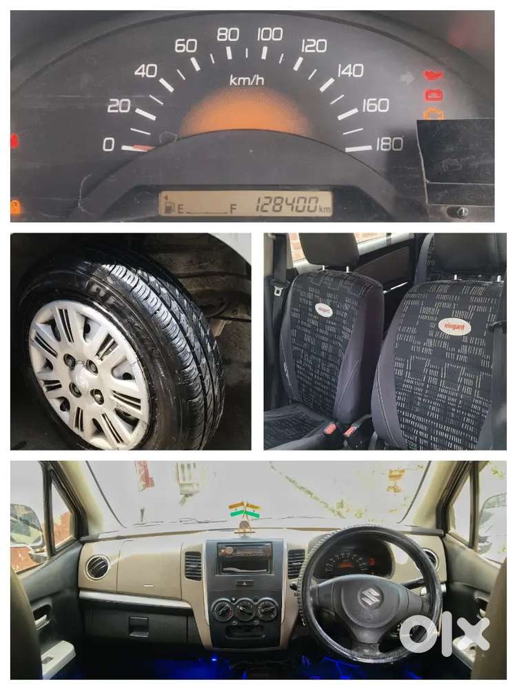 Budaun Transfer Maruti Suzuki Wagon R 2014 Lpg 128400 Km Driven