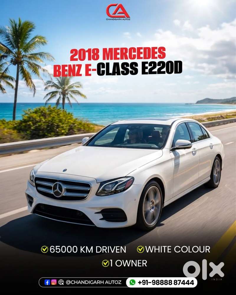 Mercedes-benz E-class E 220 D, 2018, Diesel