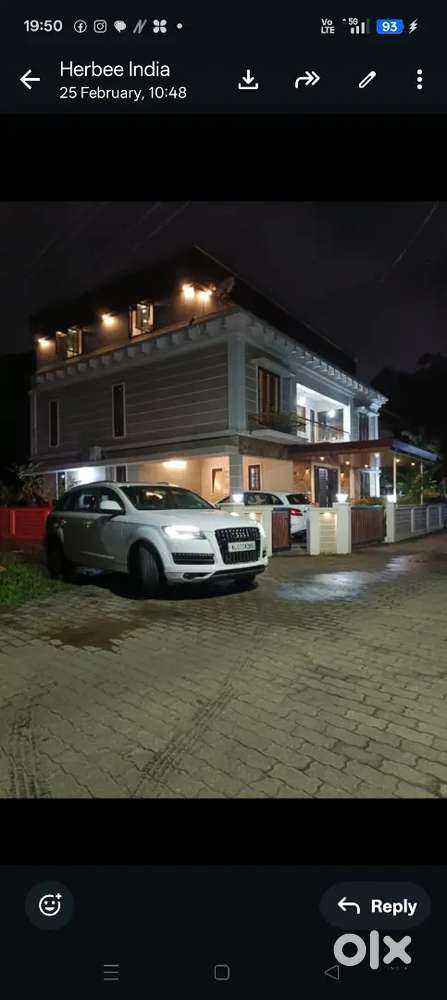 Sale Audi Q7 2014 Original Kerala