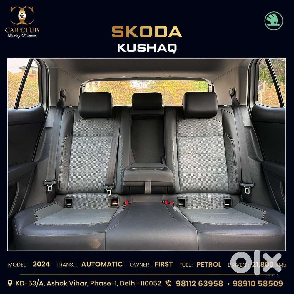 Skoda Kushaq 1.0 Tsi Style At (6 Airbags), 2024, Petrol