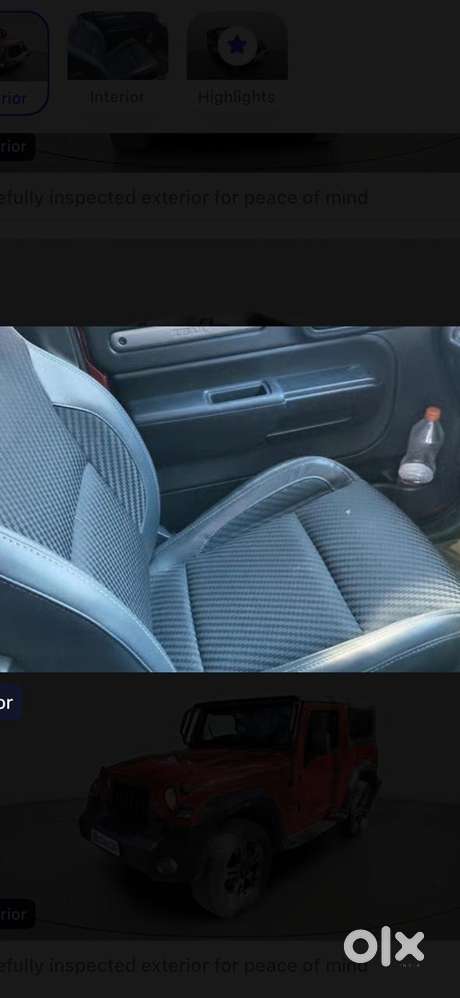 Mahindra Thar 2.0 Lx Hard Top Petrol At 4 Rwd, 2021, Petrol