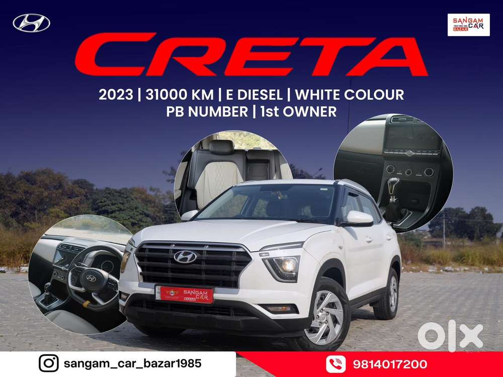 Hyundai Creta E 1.5 Diesel, 2023, Diesel