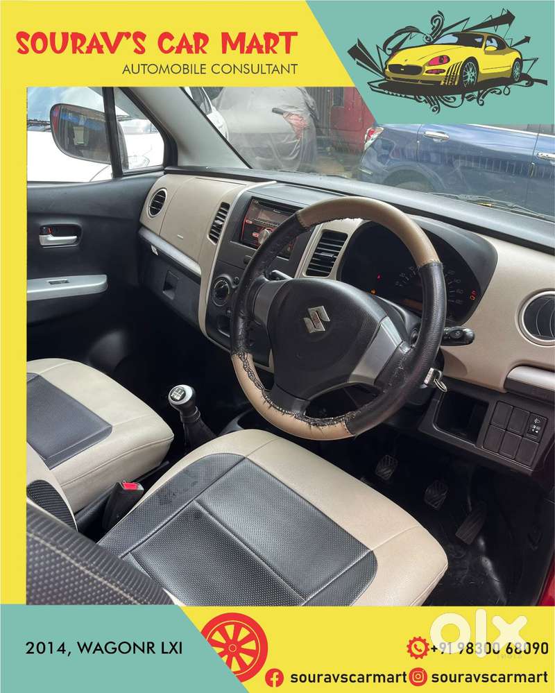 Maruti Suzuki Wagon R Lxi, 2014, Petrol