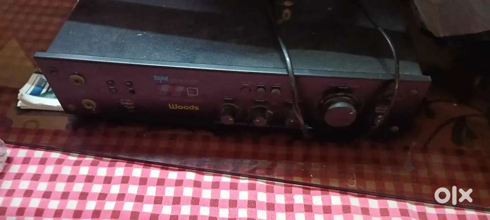 woofer and amplifier