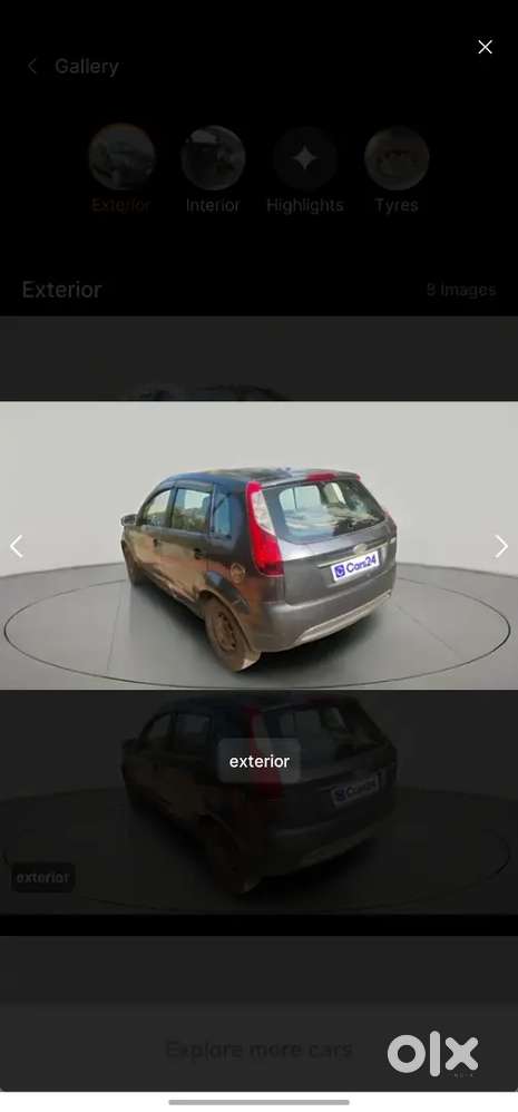 Ford Figo 2011 Petrol Good Condition Sea Grey Colour Rc Due