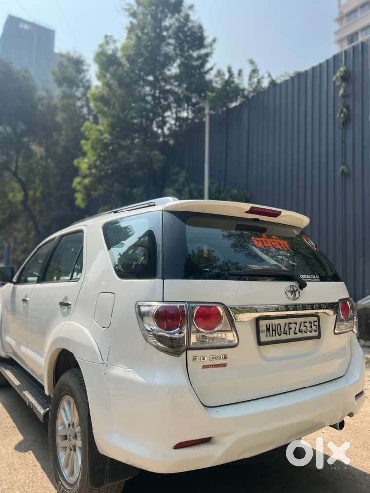 Toyota Fortuner Diesel 2013 Service Records