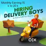 Wanted Delivery Boy - Jariptaka
