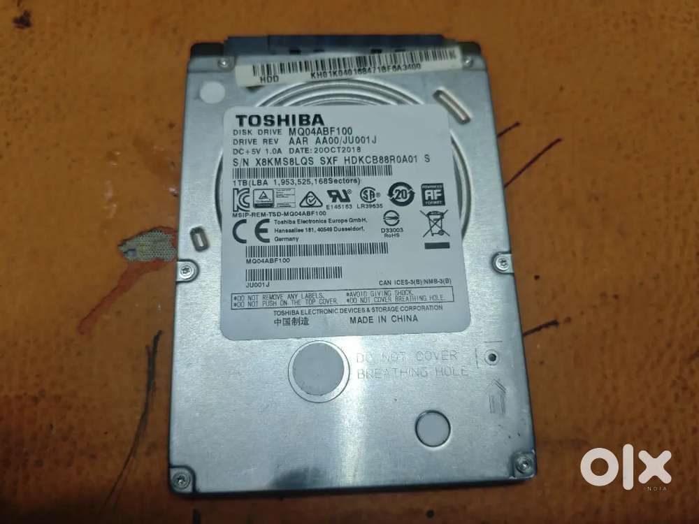 1TB HARD DISK 1TB HDD 1TB HARD DRIVE 1TB LAPTOP HARD DISK FOR CPU