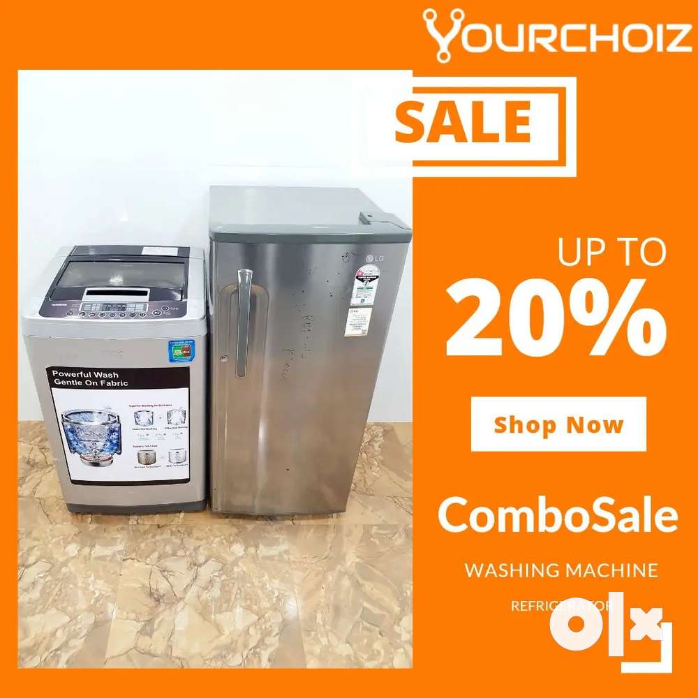 Refrigerator and washing machine deals combo offer