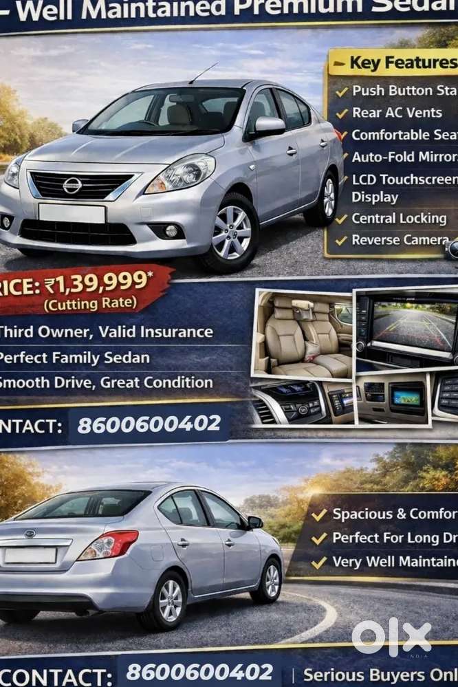 Nissan Sunny 2011 Petrol Good Condition