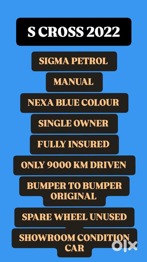 Maruti Suzuki S-cross 1.5 Sigma, 2022, Petrol