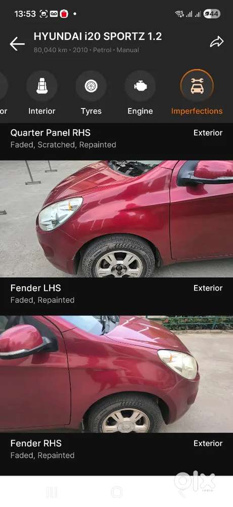 Hyundai I20 1.2 Spotz 2010 Petrol Manual