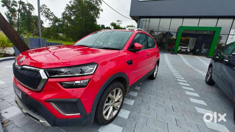 New Red Skoda Kushaq Full Option