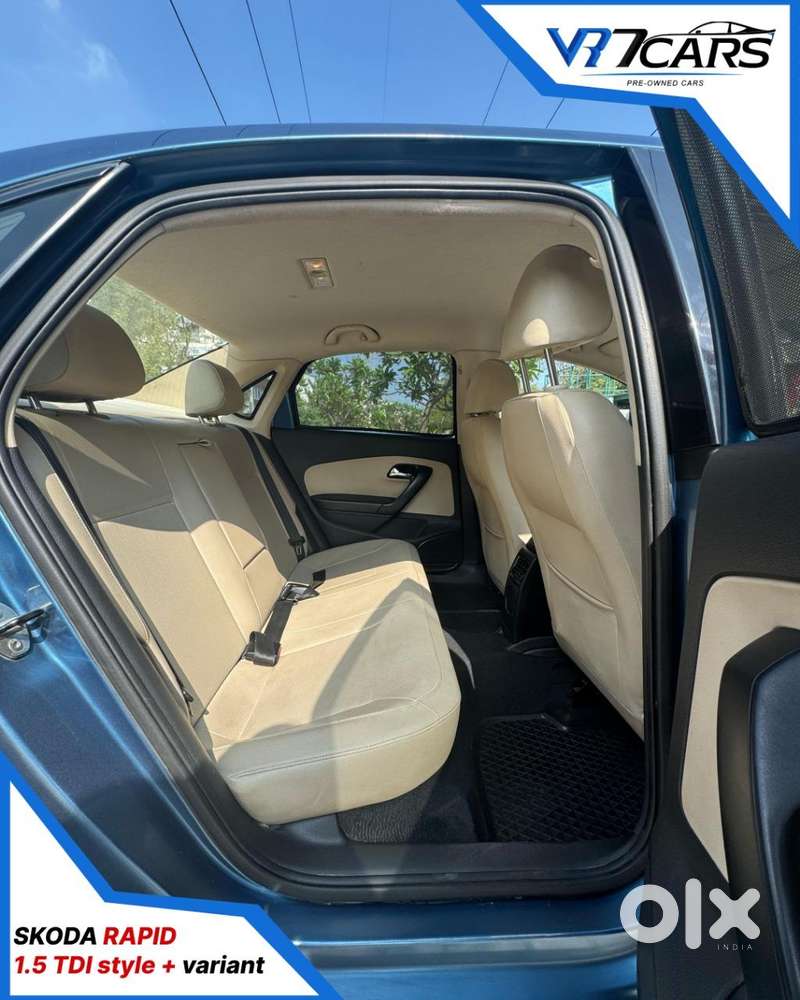 Skoda Rapid [2016-2020] 1.5 Style Plus Tdi At, 2017, Diesel