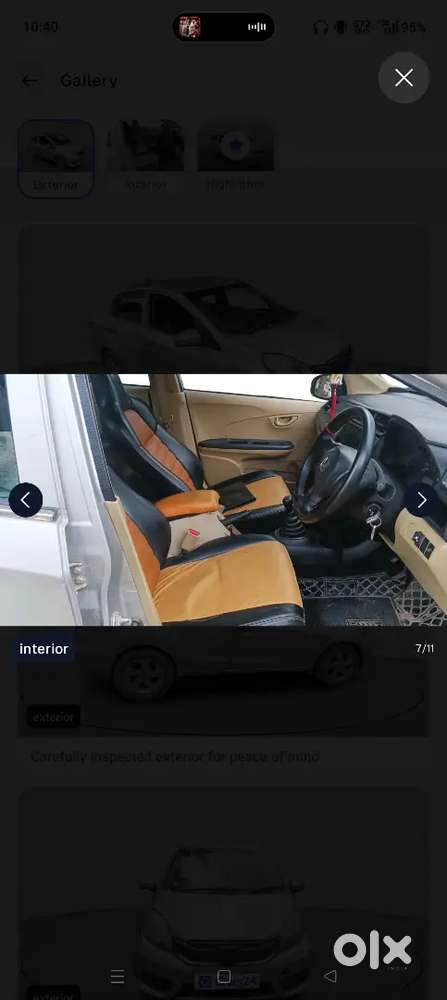 Honda Amaze 2018 Variant