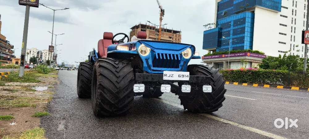 Heavily Modified Monster Jeep With Toyota Engine