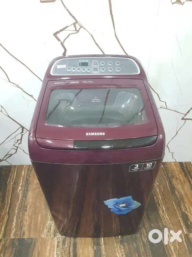 Samsung 7+1kg top load fully automatic washing machine Washing