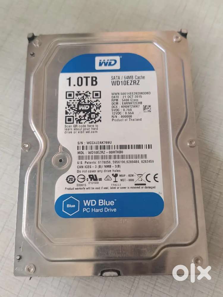 I shell my 1TB hard disk