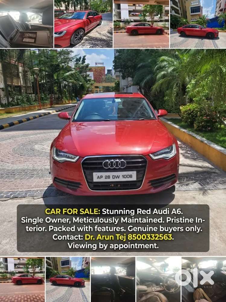 ​immaculate Red Audi A6 Sedan For Sale &ndash; Luxury & Performance Combined