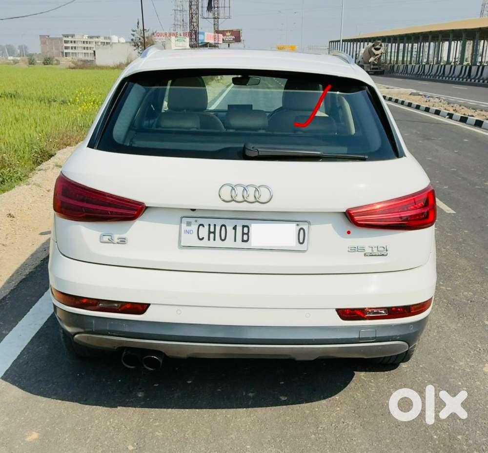 Audi Q3 2016 Diesel White Color 92000 Km Driven
