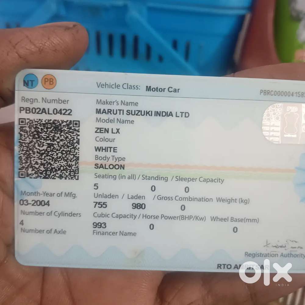 2004 Maruti Suzuki Zen Petrol Manual