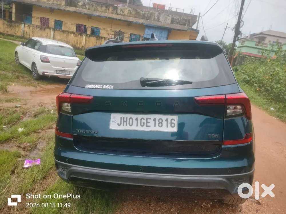 Skoda Kushaq Sportsline Lava Blue Edition Petrol 2025