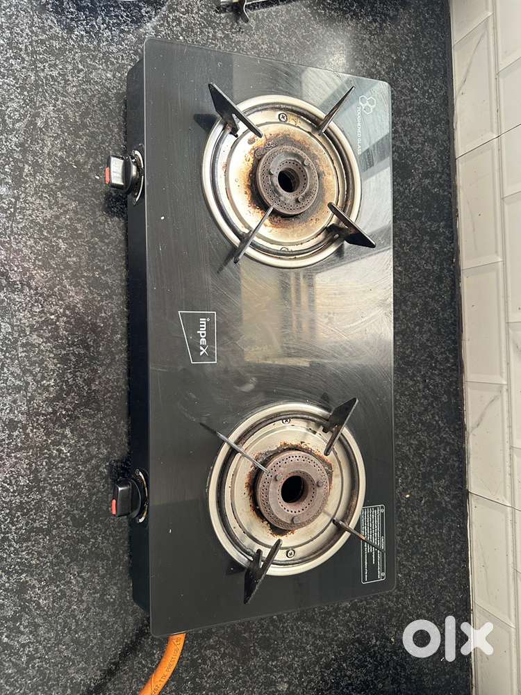 2 burner glass stove