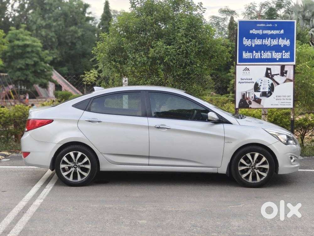 Hyundai Fluidic Verna 1.6 Vtvt Sx, 2016, Petrol