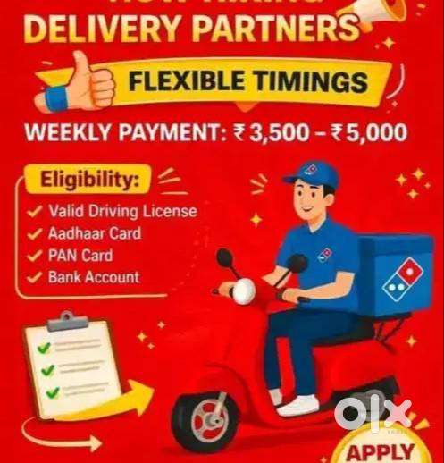 Delivery Boy Jobs: Apply to 9 Delivery Boy & Collection Job Vacancies in  Vapi