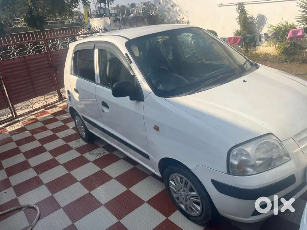 Mint Condition 2012 Santro White Colour