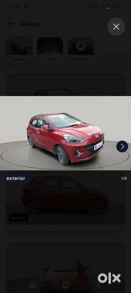Hyundai Grand I10 Nios 2023 Petrol + Cng (outside Fit) 20600 Km Driven