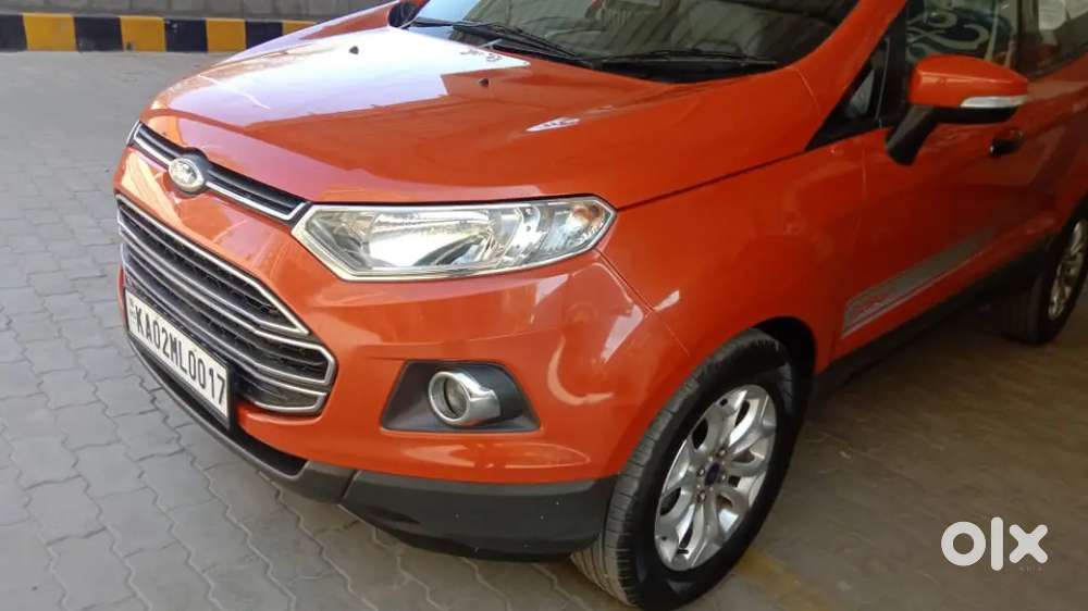 Ford Ecosport At, 2015 Petrol Well Maintained