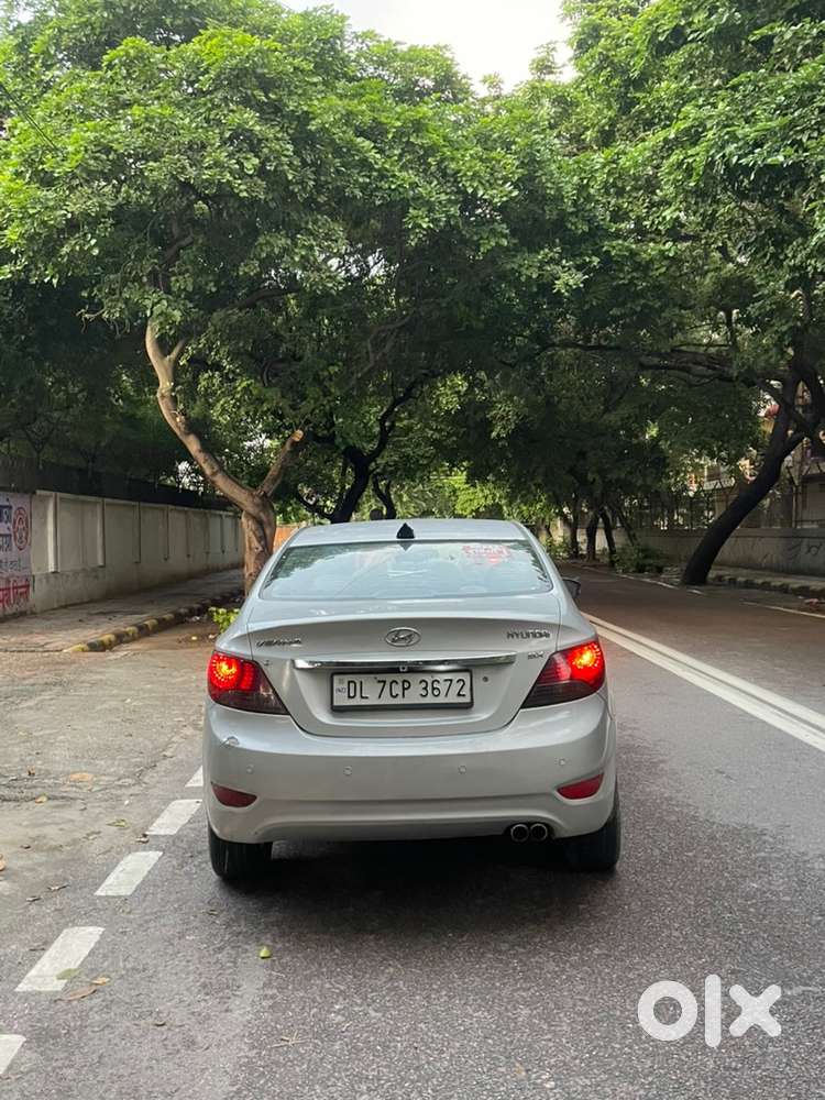 Hyundai Verna Petrol Manual 2012 Cng On Paper Best Condition