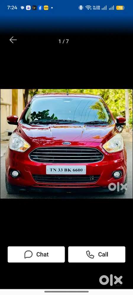 Ford Aspire 2015 Diesel Well Maintained