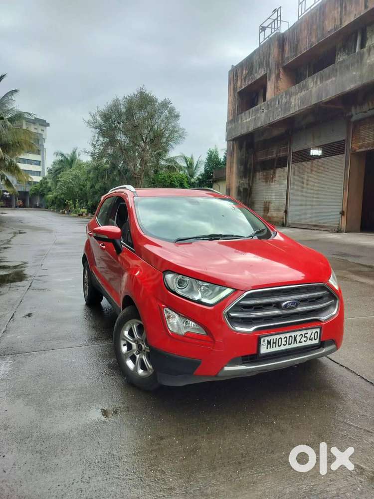 Ford Ecosport Titanium+ 1.5 Petrol At  Race Red  1st Owner