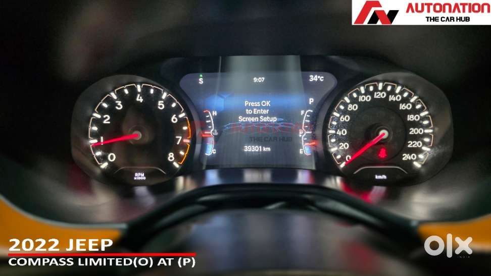 Jeep Compass 1.4 Limited (o) Petrol Dct, 2022, Petrol