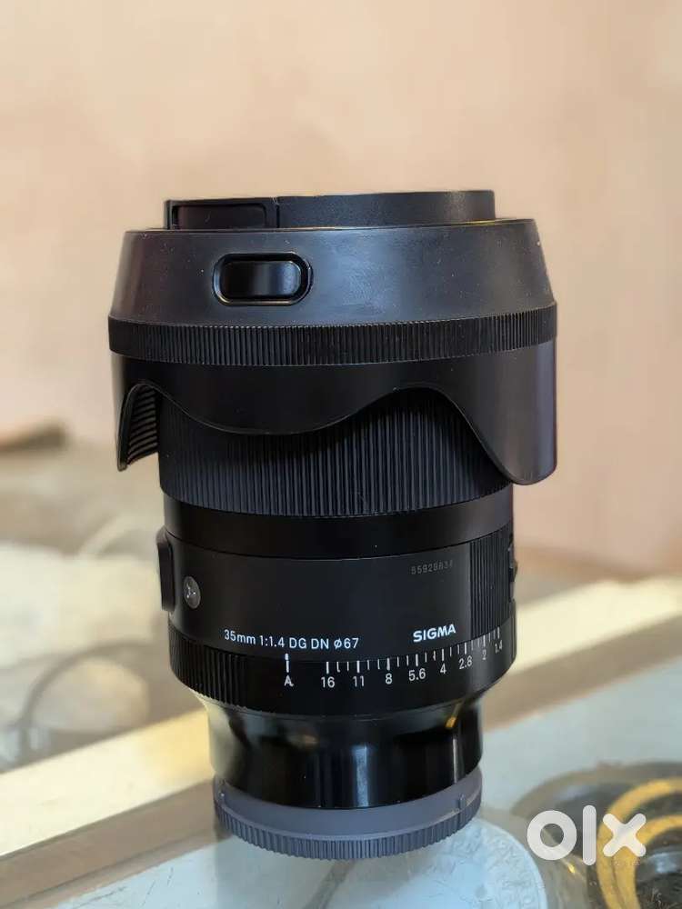 Sigma 35mm, f/1.4 dgdn, Sony mount