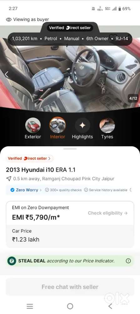 Hyundai Grand I10 2013 Variant
