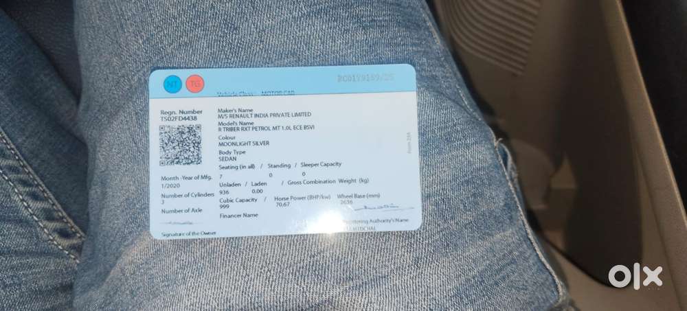 Renault Triber 1.0 Rxe, 2020, Petrol