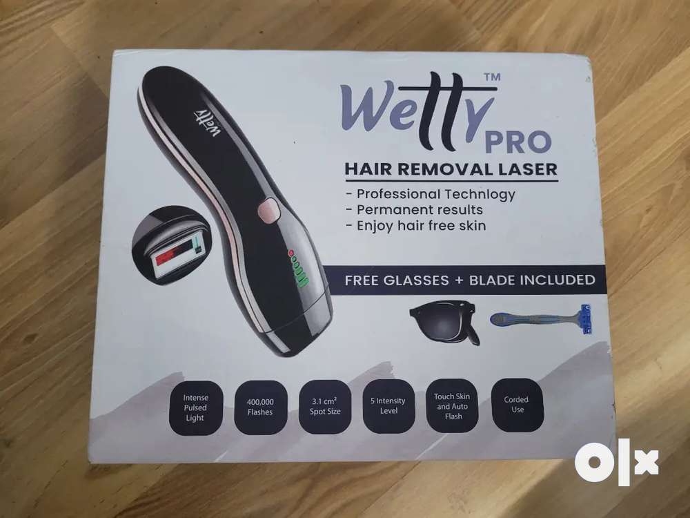 Wetty pro 2024 hair removal laser