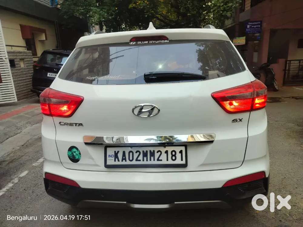 Creta 1.6 Sx+ 2017 Petrol  1st Owner  Excellent Condition