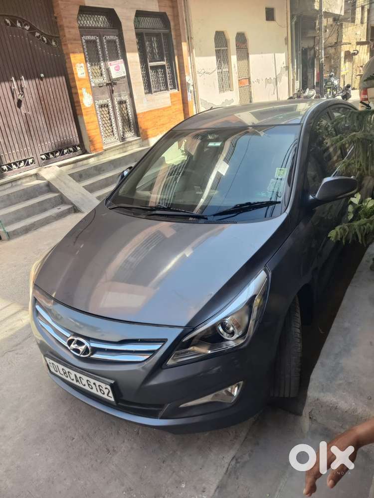 Hyundai Verna 2016 Model Petrol + Cng (outside Fitted On Paper)