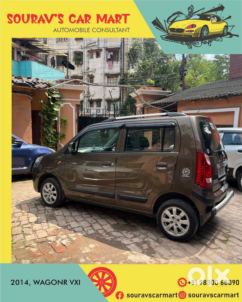 Maruti Suzuki Wagon R 1.0 Vxi, 2014, Petrol