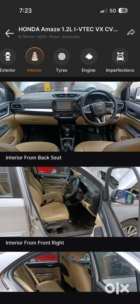 Honda Amaze Vx 2024