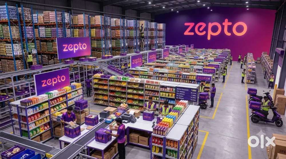 SSLC ABOVE ZEPTO WAREHOUSE PARTTIME FULL TIME KOCHI FOOD ACCOMMODATION