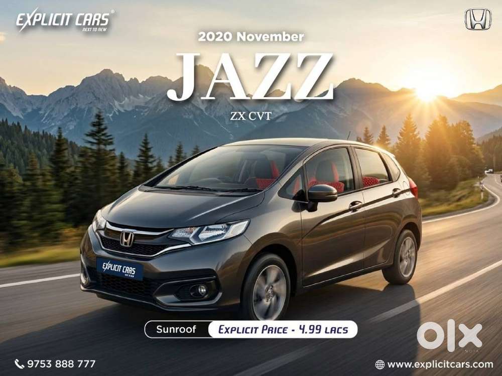 Honda Jazz 1.2 Zx Cvt I-vtec, 2020, Petrol